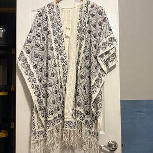 By Anthropologie Fringe Cover-Up